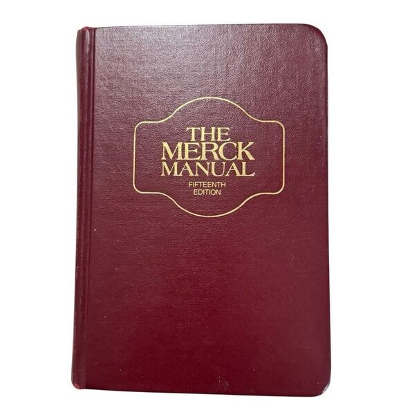 The Merck Manual 15th Fifteenth Edition MSD ( 1987, Hardcover) - Picture 1 of 9